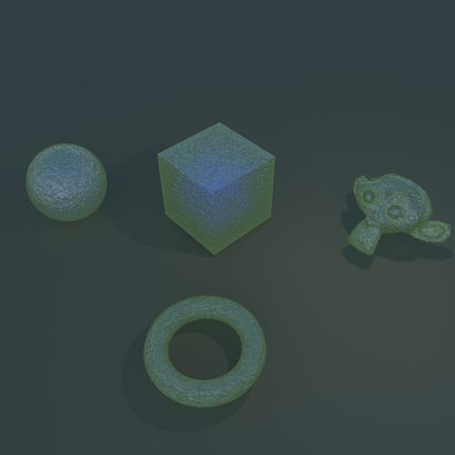 Grainy Crystal Procedural Material preview image